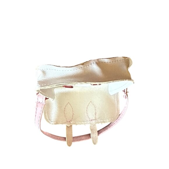 Pink & White 18" Doll Messenger Bag Purse - Picture 4 of 4